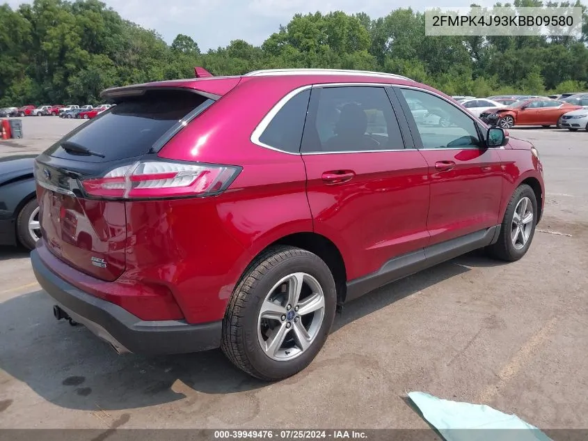 2FMPK4J93KBB09580 2019 Ford Edge Sel