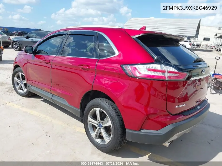 2FMPK3J9XKBC46929 2019 Ford Edge Sel