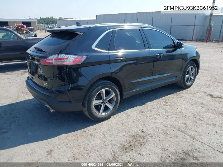 2FMPK3J93KBC61952 2019 Ford Edge Sel