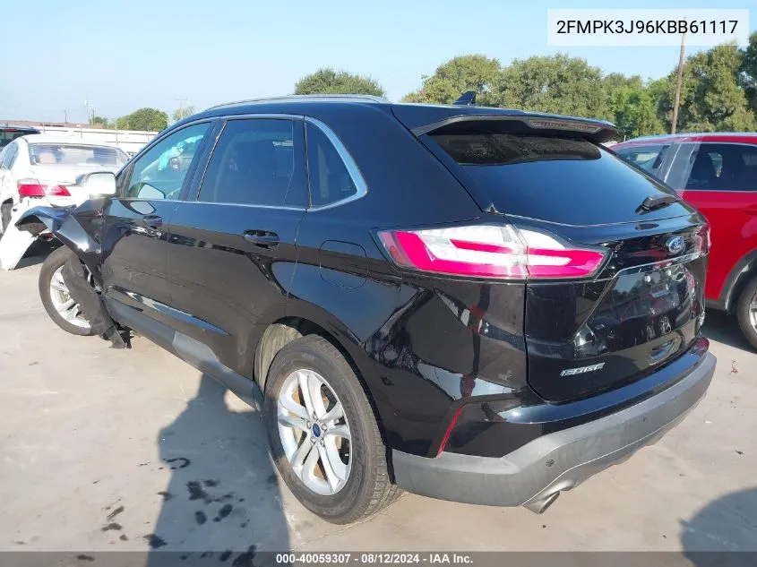 2FMPK3J96KBB61117 2019 Ford Edge Sel