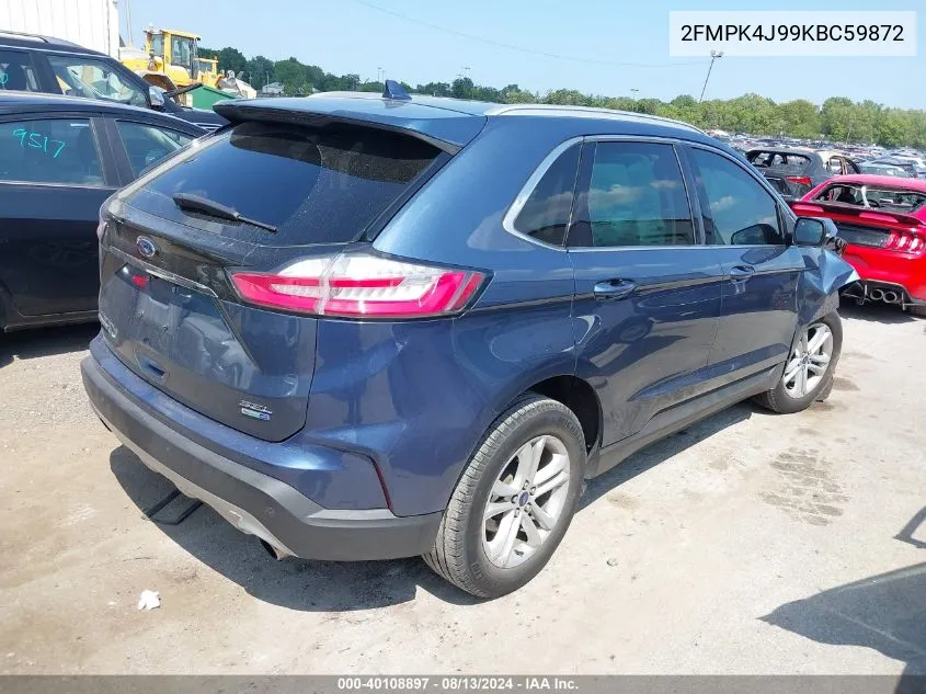 2FMPK4J99KBC59872 2019 Ford Edge Sel