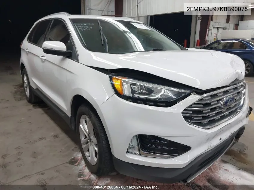 2FMPK3J97KBB90075 2019 Ford Edge Sel