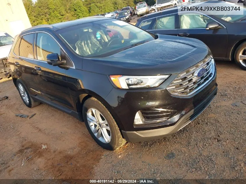 2FMPK4J9XKBB03744 2019 Ford Edge Sel