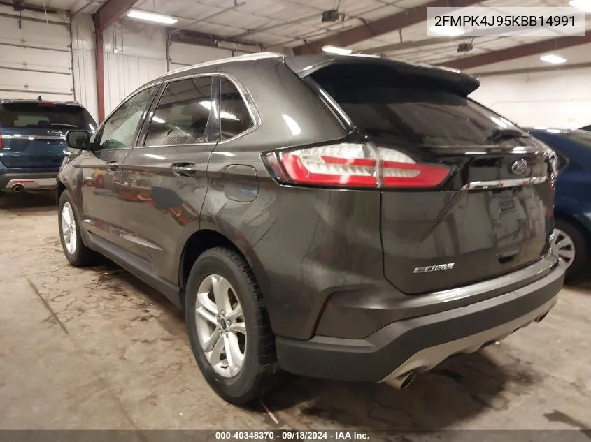 2FMPK4J95KBB14991 2019 Ford Edge Sel