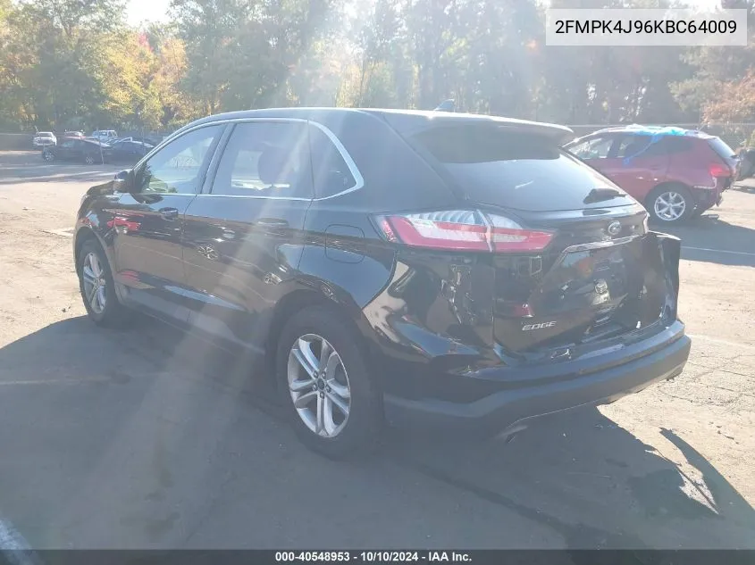 2FMPK4J96KBC64009 2019 Ford Edge Sel