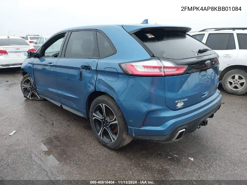 2FMPK4AP8KBB01084 2019 Ford Edge St