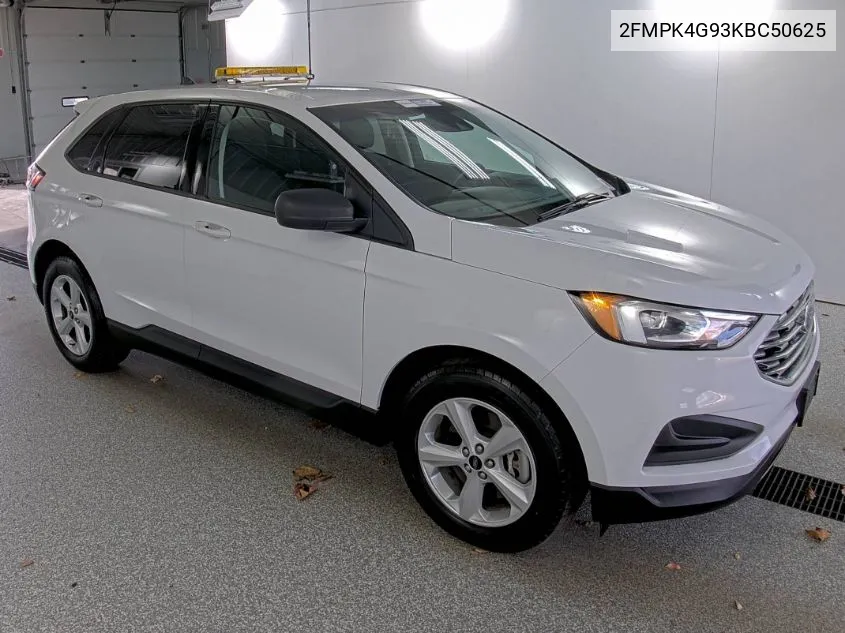 2019 Ford Edge Se VIN: 2FMPK4G93KBC50625 Lot: 40842116