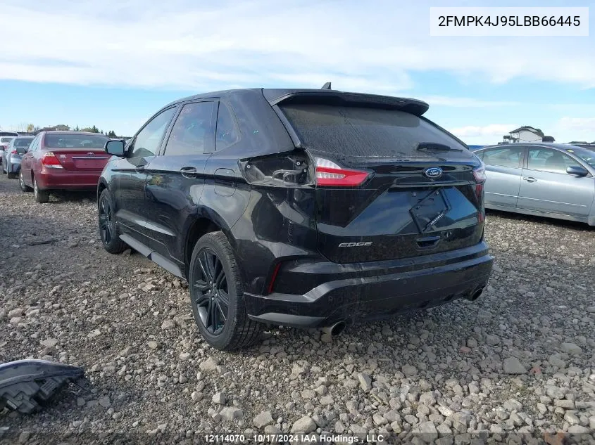 2FMPK4J95LBB66445 2020 Ford Edge Sel