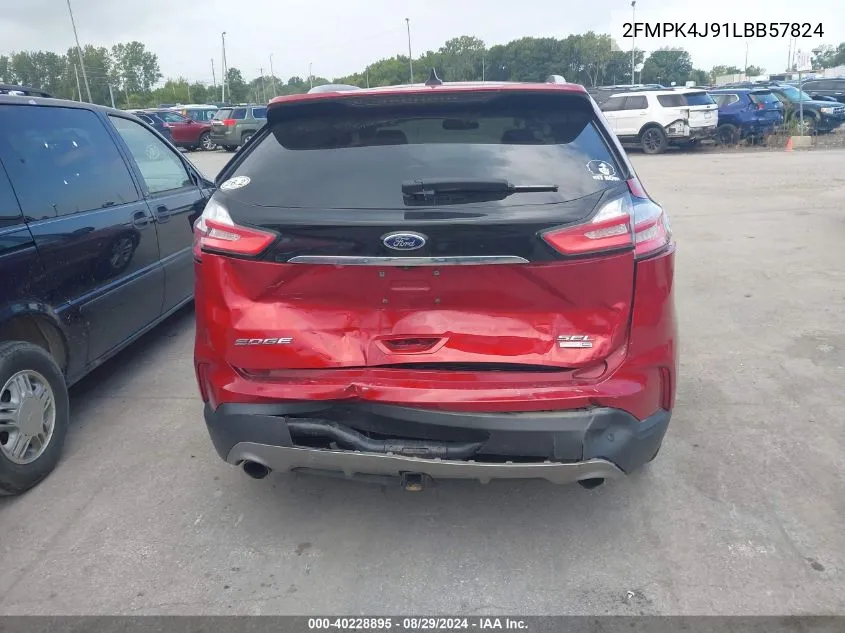 2FMPK4J91LBB57824 2020 Ford Edge Sel