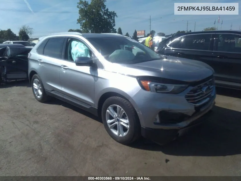 2020 Ford Edge Sel VIN: 2FMPK4J95LBA41459 Lot: 40303568