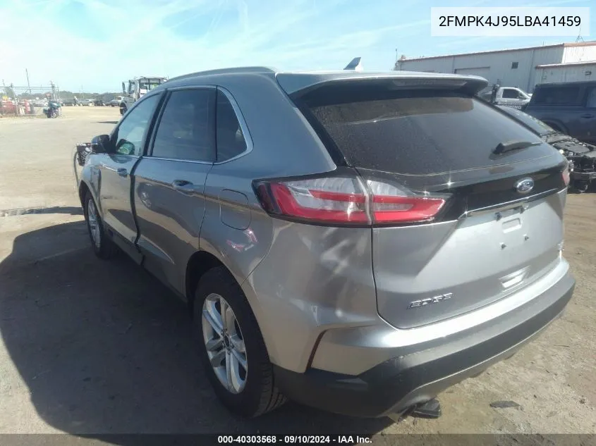 2FMPK4J95LBA41459 2020 Ford Edge Sel