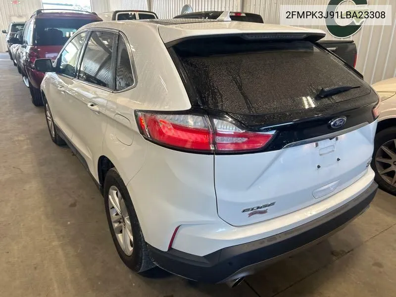 2020 Ford Edge Sel VIN: 2FMPK3J91LBA23308 Lot: 40562009