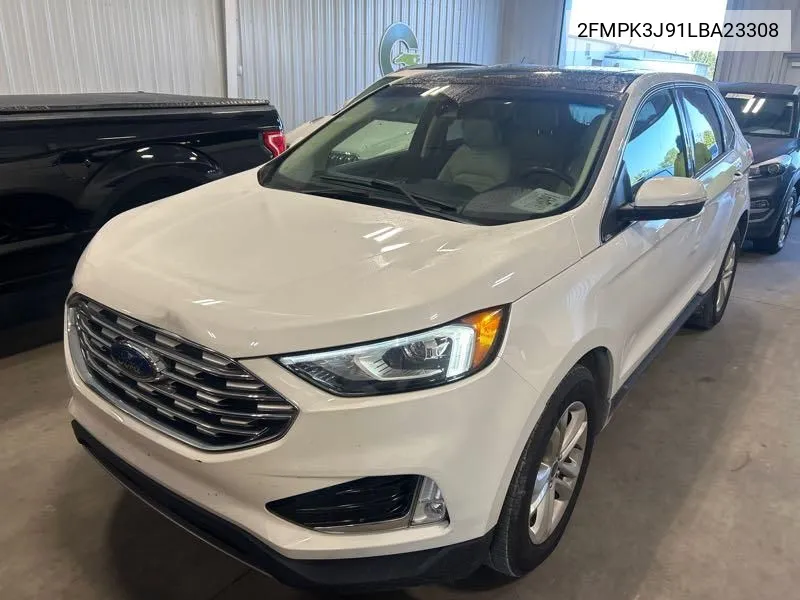 2020 Ford Edge Sel VIN: 2FMPK3J91LBA23308 Lot: 40562009