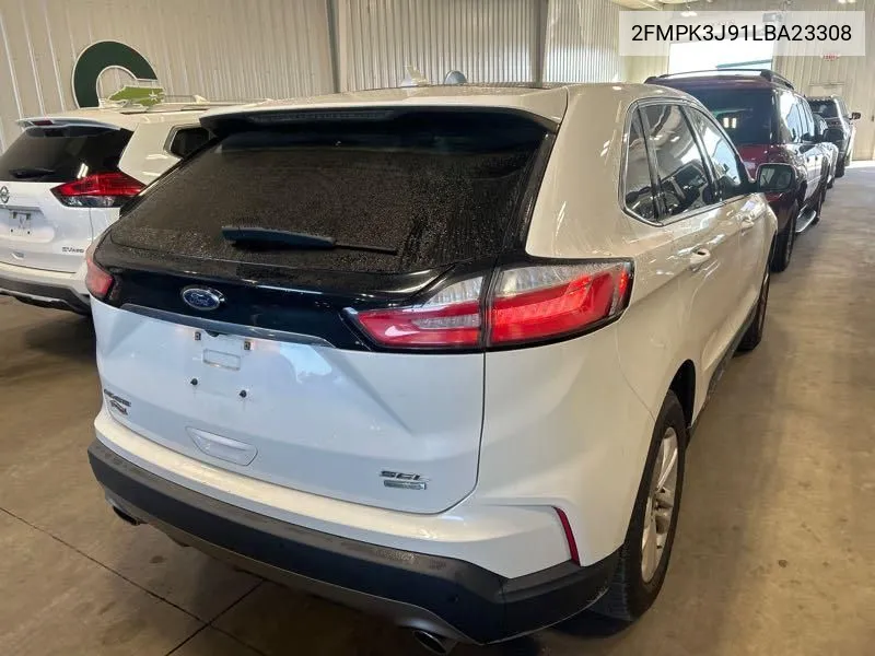 2020 Ford Edge Sel VIN: 2FMPK3J91LBA23308 Lot: 40562009