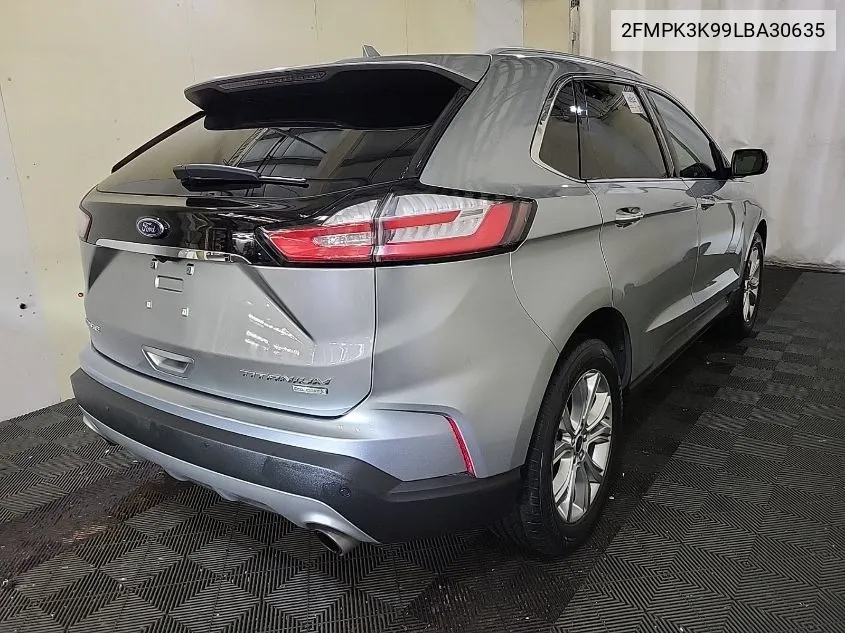 2020 Ford Edge Titanium VIN: 2FMPK3K99LBA30635 Lot: 40617460