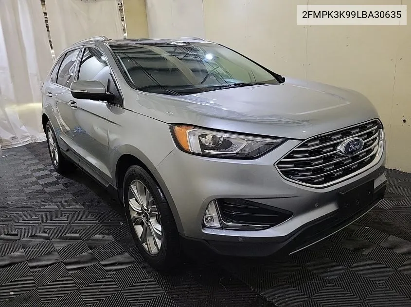 2020 Ford Edge Titanium VIN: 2FMPK3K99LBA30635 Lot: 40617460