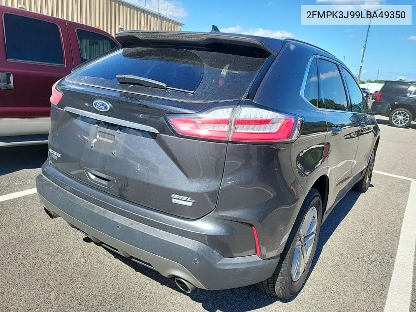 2020 Ford Edge Sel VIN: 2FMPK3J99LBA49350 Lot: 40711345