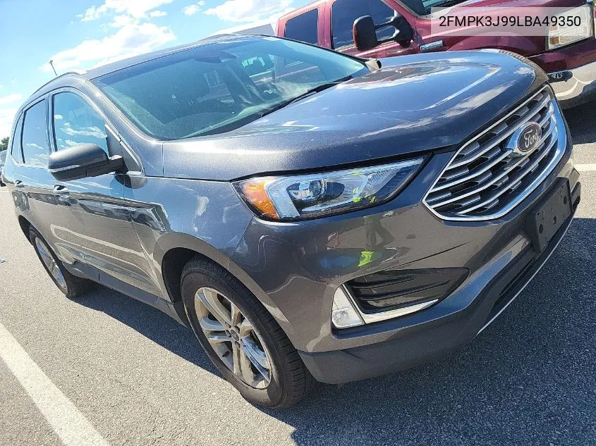 2020 Ford Edge Sel VIN: 2FMPK3J99LBA49350 Lot: 40711345