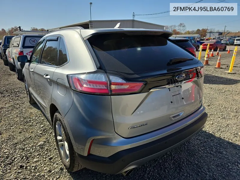 2020 Ford Edge Sel VIN: 2FMPK4J95LBA60769 Lot: 40757269