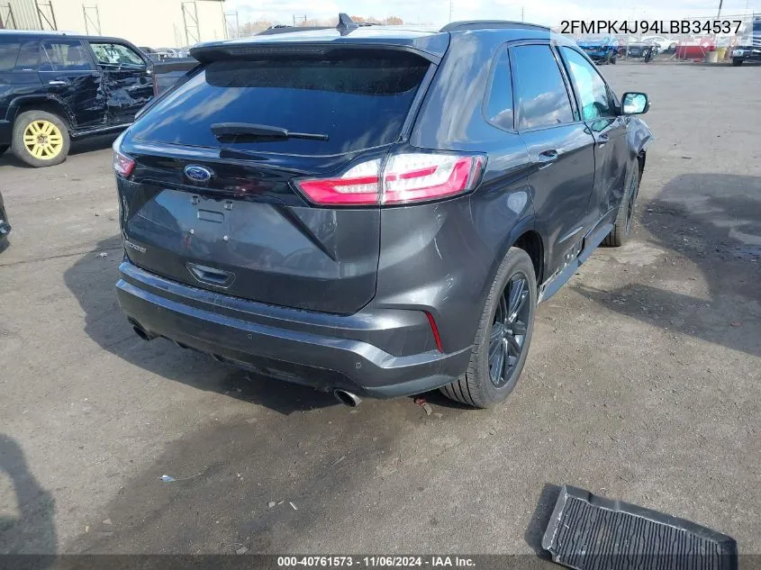 2FMPK4J94LBB34537 2020 Ford Edge St Line