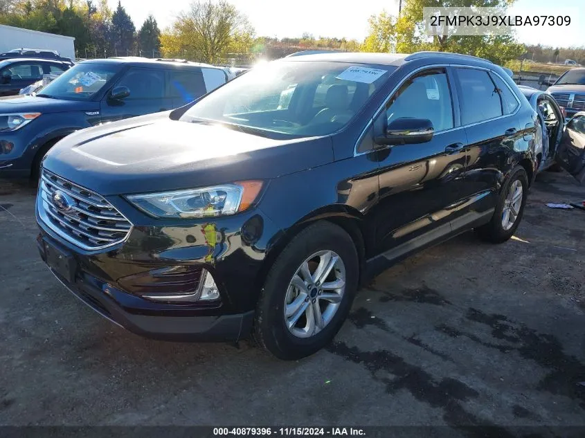 2020 Ford Edge Sel VIN: 2FMPK3J9XLBA97309 Lot: 40879396