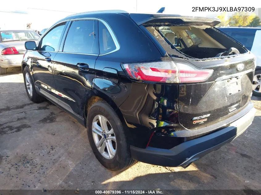 2020 Ford Edge Sel VIN: 2FMPK3J9XLBA97309 Lot: 40879396