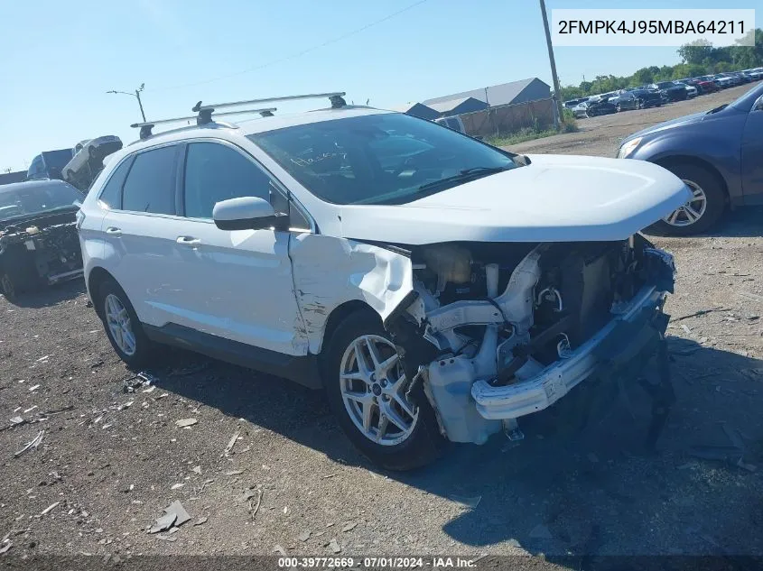 2FMPK4J95MBA64211 2021 Ford Edge Sel