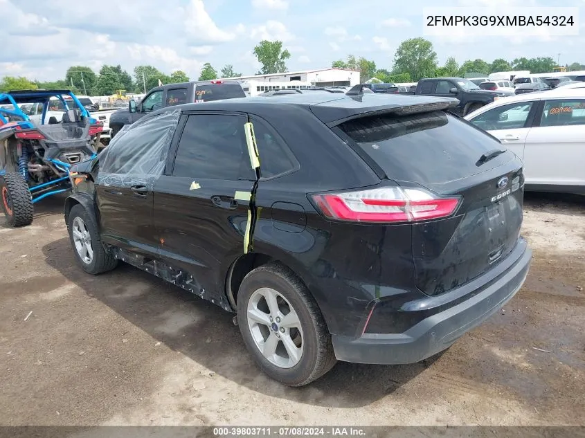 2FMPK3G9XMBA54324 2021 Ford Edge Se