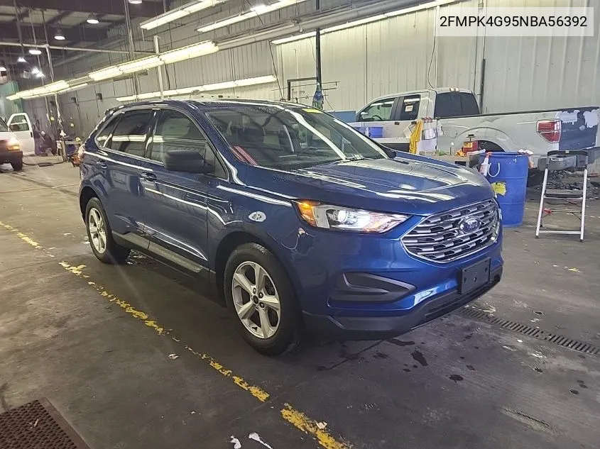 2022 Ford Edge Se VIN: 2FMPK4G95NBA56392 Lot: 40935793