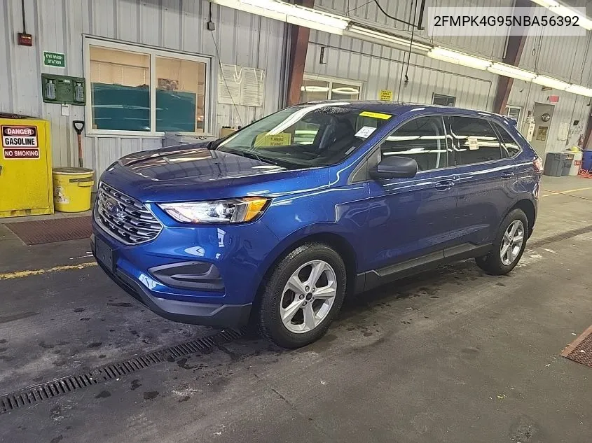 2022 Ford Edge Se VIN: 2FMPK4G95NBA56392 Lot: 40935793