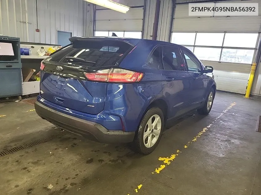 2022 Ford Edge Se VIN: 2FMPK4G95NBA56392 Lot: 40935793