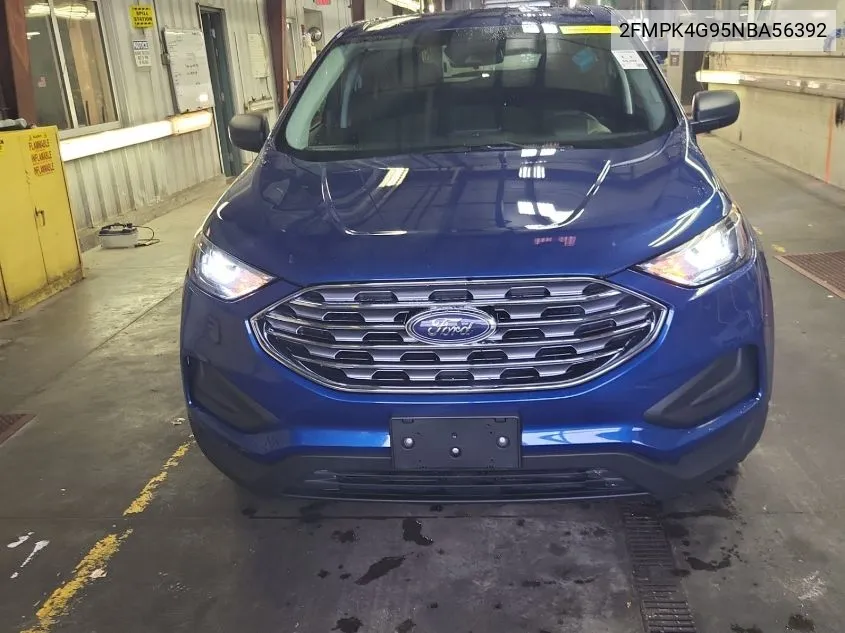 2022 Ford Edge Se VIN: 2FMPK4G95NBA56392 Lot: 40935793