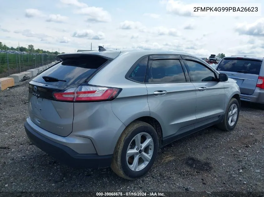 2023 Ford Edge Se VIN: 2FMPK4G99PBA26623 Lot: 39868675