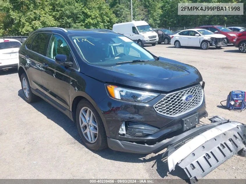 2023 Ford Edge Sel VIN: 2FMPK4J99PBA11998 Lot: 40239456