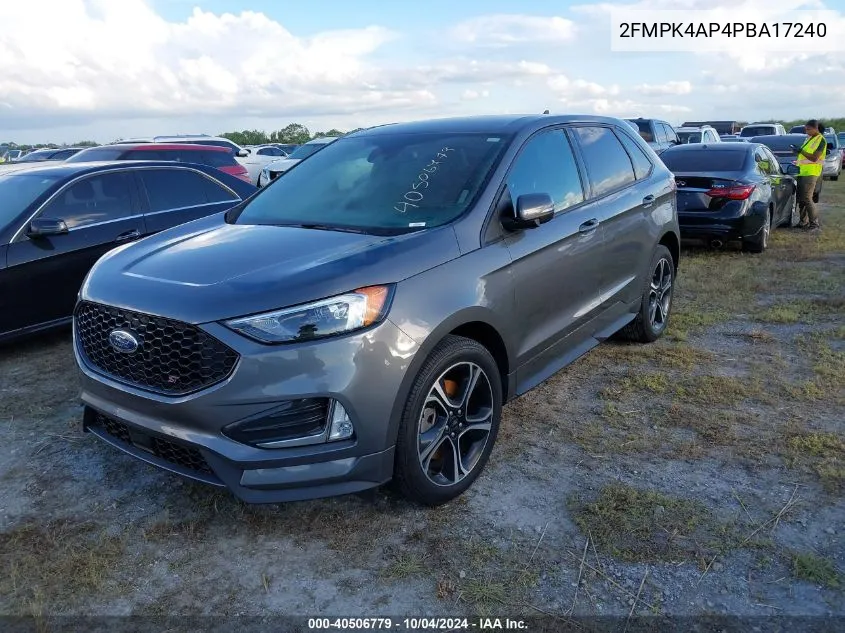 2023 Ford Edge St VIN: 2FMPK4AP4PBA17240 Lot: 40506779