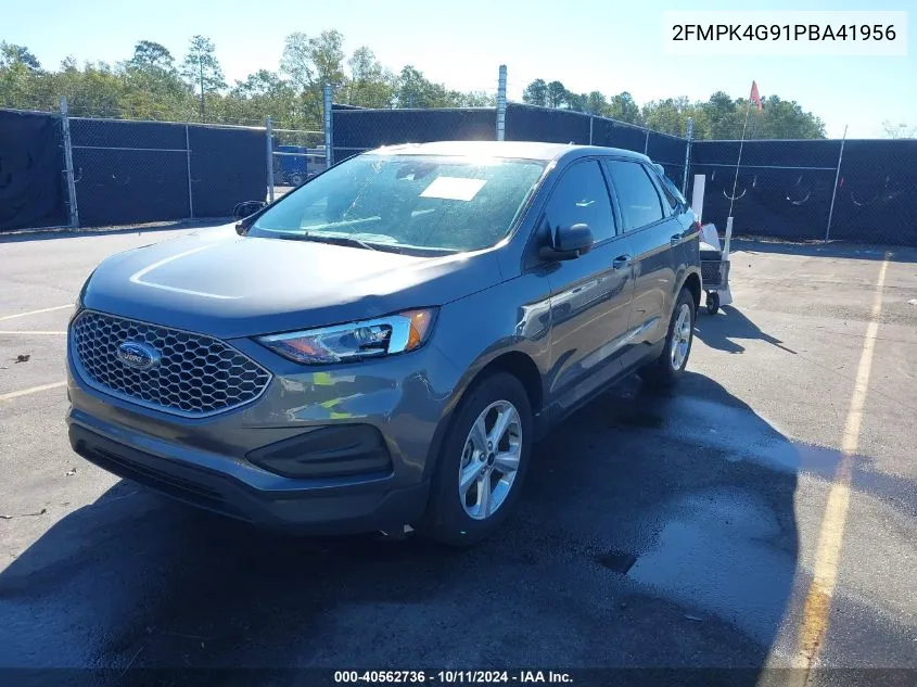 2023 Ford Edge Se VIN: 2FMPK4G91PBA41956 Lot: 40562736