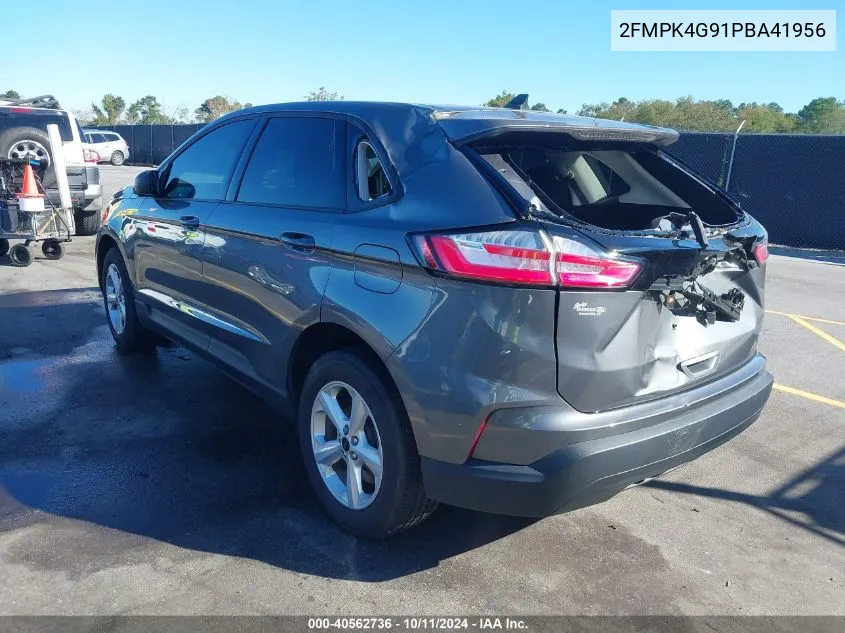 2023 Ford Edge Se VIN: 2FMPK4G91PBA41956 Lot: 40562736