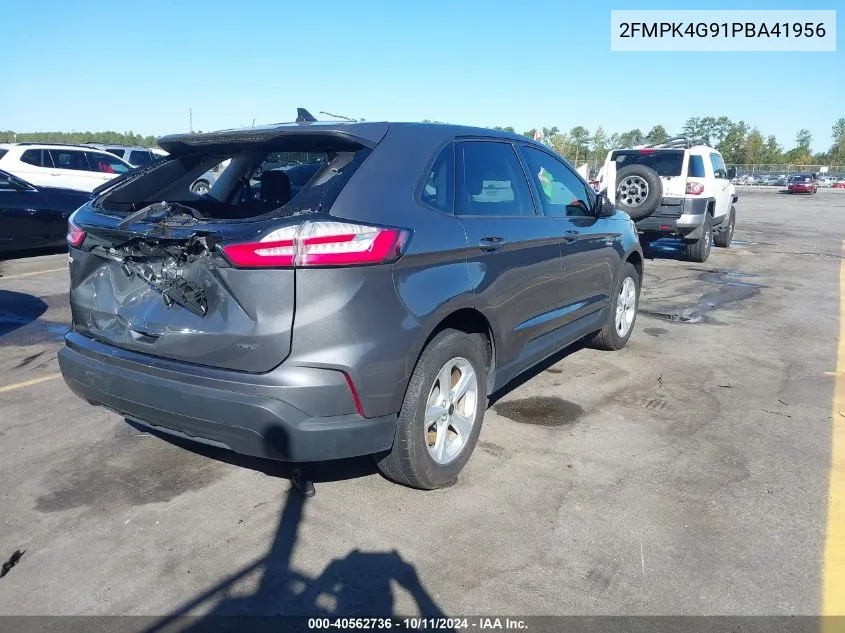 2023 Ford Edge Se VIN: 2FMPK4G91PBA41956 Lot: 40562736