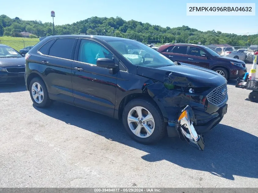 2024 Ford Edge Se VIN: 2FMPK4G96RBA04632 Lot: 39494877