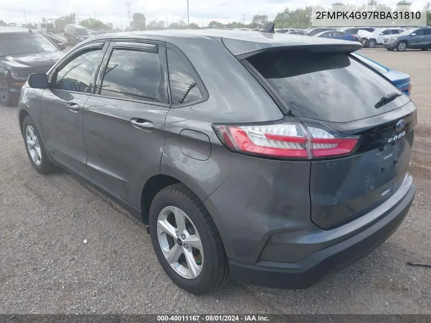 2FMPK4G97RBA31810 2024 Ford Edge Se