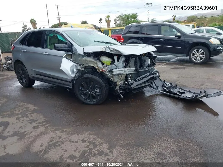 2024 Ford Edge Se VIN: 2FMPK4G95RBA39601 Lot: 40714544