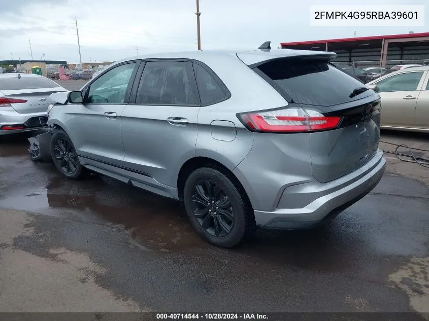 2024 Ford Edge Se VIN: 2FMPK4G95RBA39601 Lot: 40714544