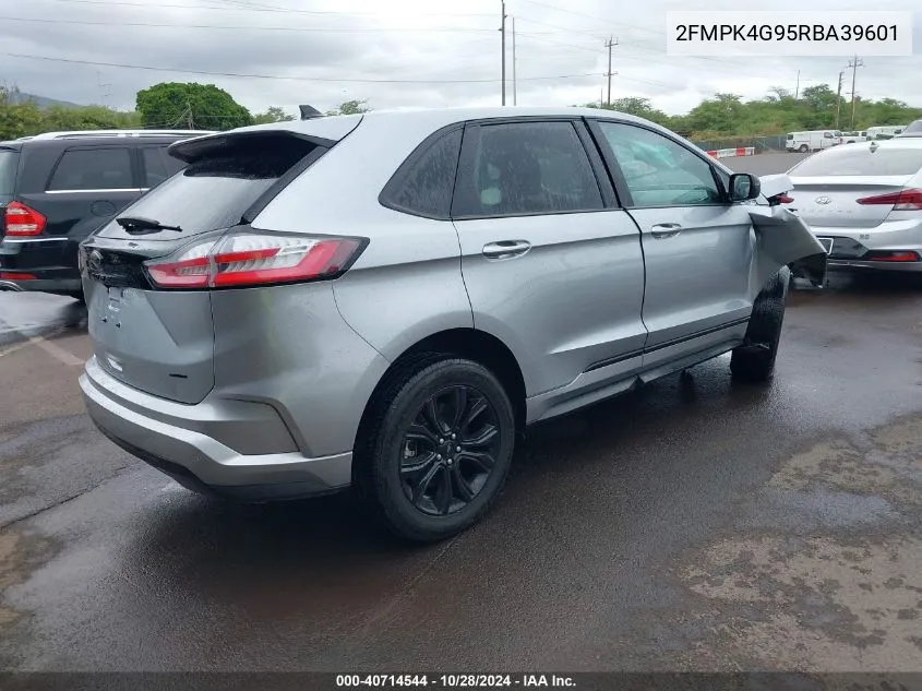 2024 Ford Edge Se VIN: 2FMPK4G95RBA39601 Lot: 40714544