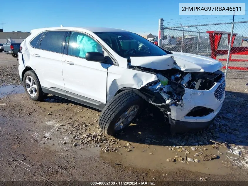 2024 Ford Edge Se VIN: 2FMPK4G97RBA46811 Lot: 40882139