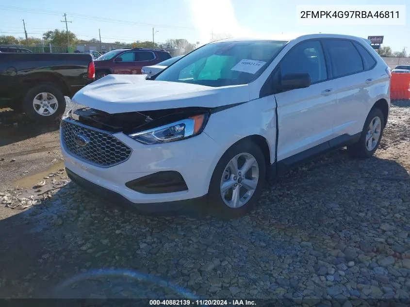 2024 Ford Edge Se VIN: 2FMPK4G97RBA46811 Lot: 40882139