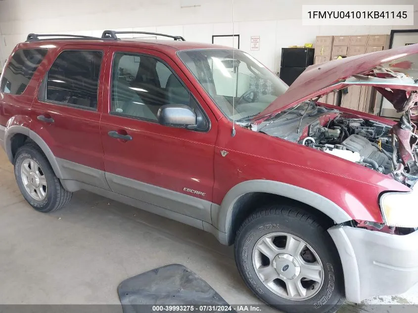 1FMYU04101KB41145 2001 Ford Escape Xlt