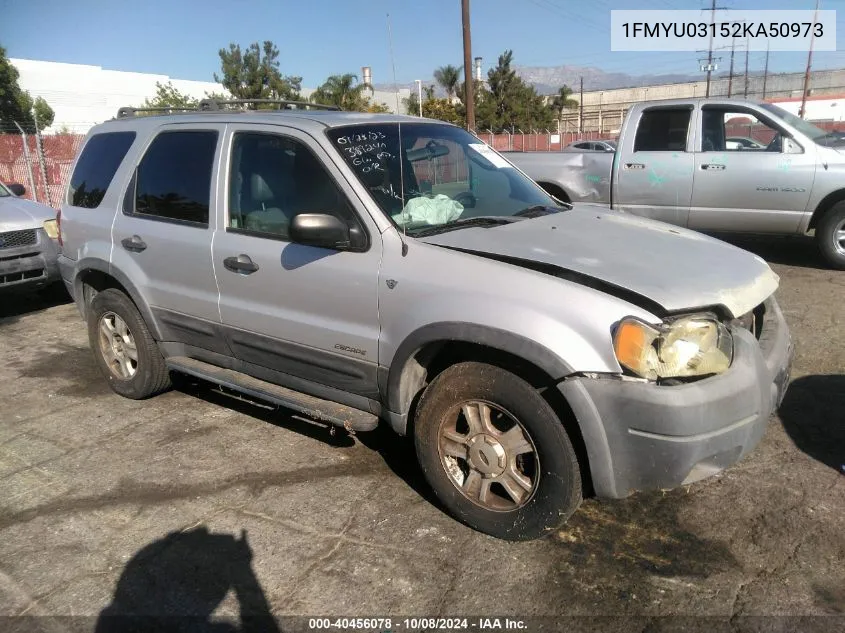 2002 Ford Escape VIN: 1FMYU03152KA50973 Lot: 40456078