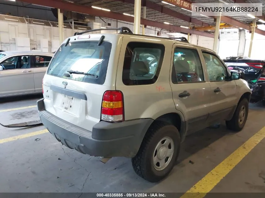 1FMYU92164KB88224 2004 Ford Escape Xls