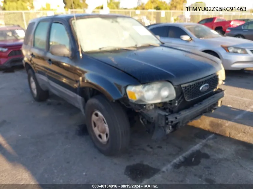 2005 Ford Escape Xls VIN: 1FMYU02Z95KC91463 Lot: 40134916