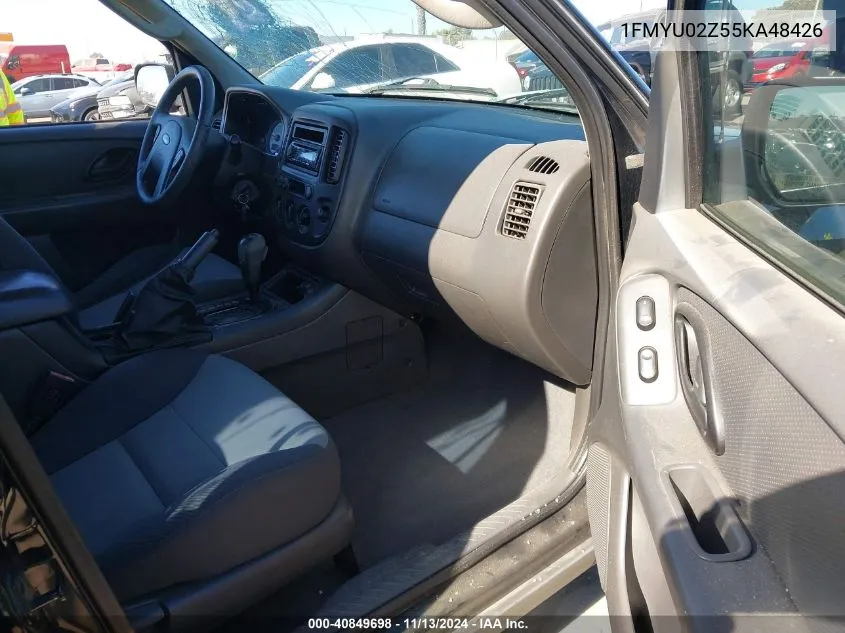 2005 Ford Escape Xls VIN: 1FMYU02Z55KA48426 Lot: 40849698